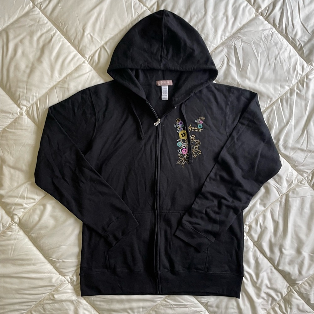 Black hoodie with Las Vegas design